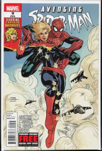 Avenging Spider-Man #9 (2012) Captain Marvel [Key Issue]