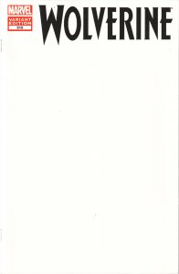 Wolverine #310 Blank Cover (2012) Wolverine