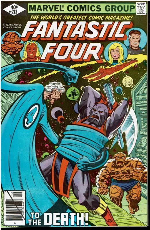 Fantastic Four #213, 9.0 or Better - Galactus vs. The Sphinx