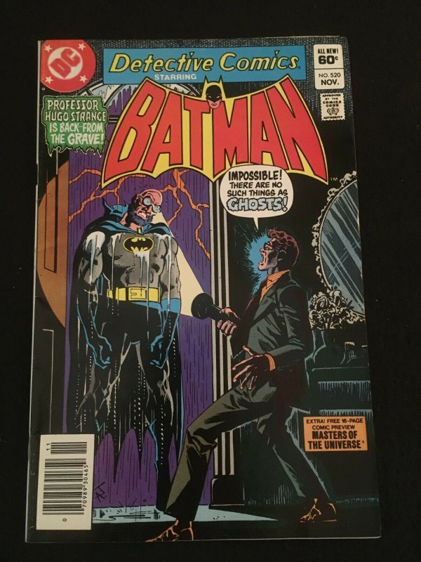 DETECTIVE COMICS #520, 521, 522