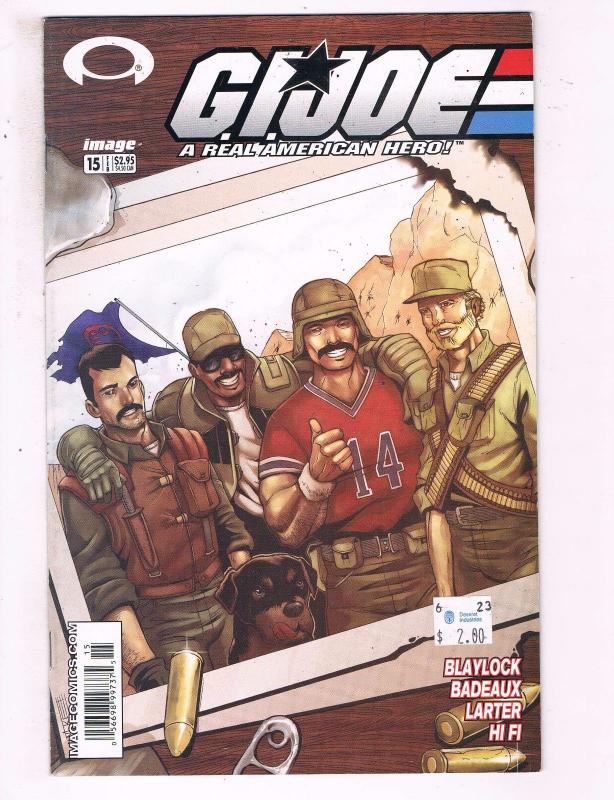 G.I. Joe A Real American Hero #15 VF Image Comics Comic Book Blaylock DE17