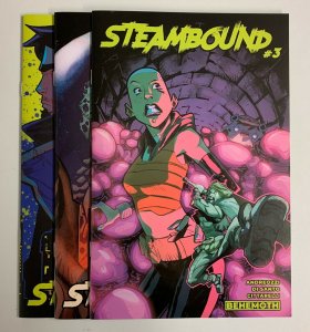 Steambound #1-3 Set (Behemoth 2021) 1 2 3 Giuseppe Andreozzi (9.2+) 