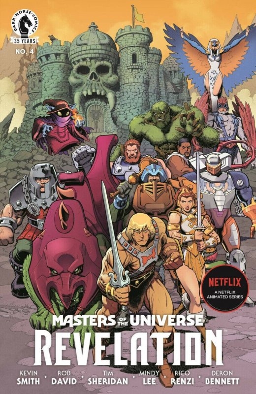 Masters of the Universe: Revelation (2021) #4 of 4 VF+ Art Adams Variant Cover