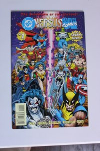 DC Versus Marvel/Marvel Versus DC #1 (1996) Superman NM