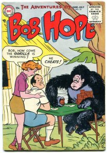 Adventures Of Bob Hope #33-1955-Gorilla cover- DC comics VG