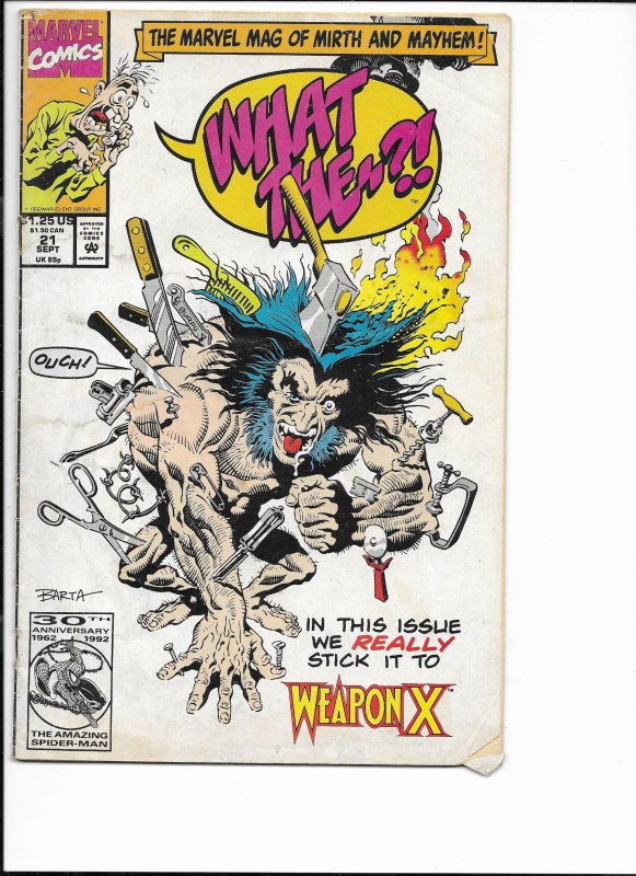 What The--?! #21 (1992)
