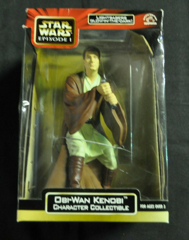 APPLAUSE STAR WARS EPISODE 1 OBI-WAN KENOBI 9 CHARACTER COLLECTIBLE  FIGURE