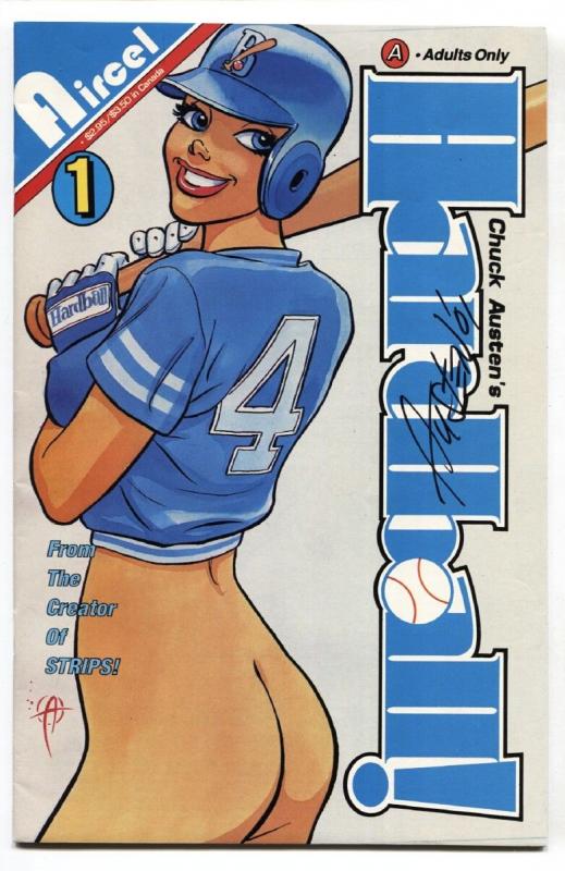 Hardball #1 1991-Signed on cover by CHUCK AUSTEN-comic book