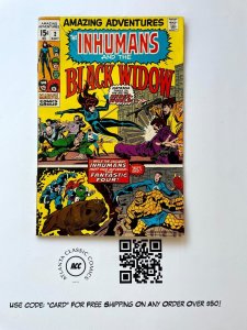 Amazing Adventures # 2 VF/NM Marvel Comic Book Inhumans Black Widow Thing 7 J887