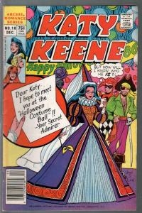 Katy Keene #18 1986-Halloween cover-spicy poses-GGA-fashions-pin-ups-FN