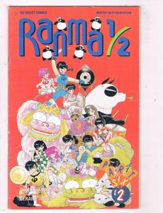 Ranma 1/2 #2 VG/FN Viz Select Comics Modern Age Part 6 Comic Book 1997 DE48