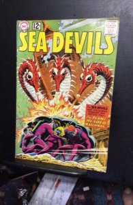 Sea Devils #6 (1962) Russ Heath art The Flame Headed Watchmen! FN/VF Oregon CERT