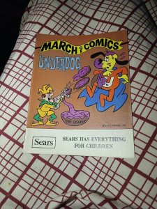 MARCH OF COMICS #438 UNDERDOG 1977 Bronze Age Promotional GIVEAWAY SEARS VARIANT