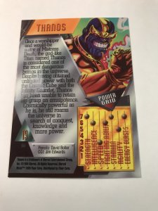 THANOS #19 card : Marvel Metal 1995 Fleer Chromium; NM/M, X-Men Avengers, base