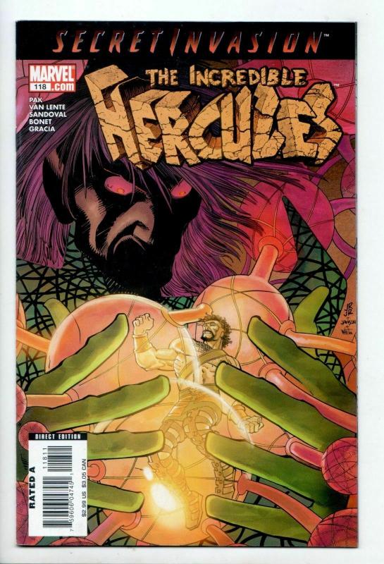 Incredible Hercules #118 (Marvel, 2008) VF/NM