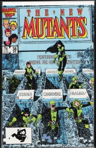 The New Mutants #38 (1986) New Mutants