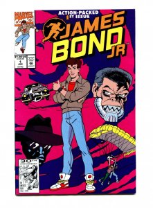 James Bond Jr. #1 - Mario Capaldi Cover + Art (9.0) 1992