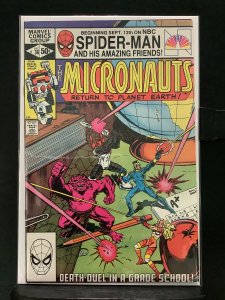 Micronauts #36 Direct Edition (1981)