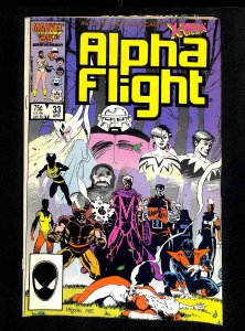 Alpha Flight #33 VG 4.0 1st Lady Deathstrike!