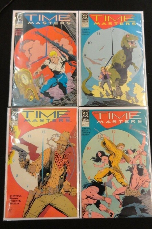 [SOLD] TIME MASTERS (1990) #1-8 COMPLETE SET DC Legends of Tomorrow/ Rip Hunter 