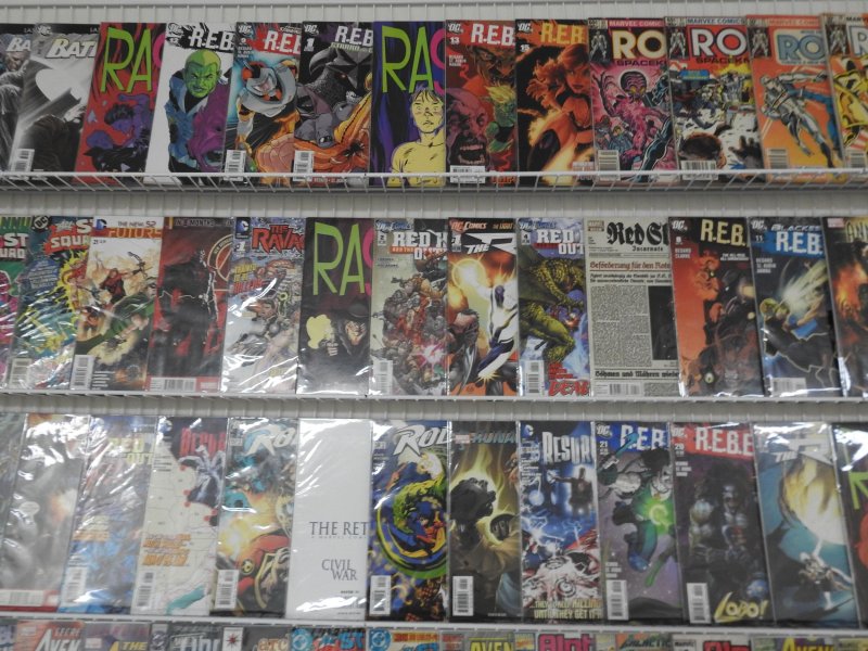 Huge Lot 120+ Comics W/ REBELS, Avengers, All-Star Squadron+ Avg VF- Condition!!