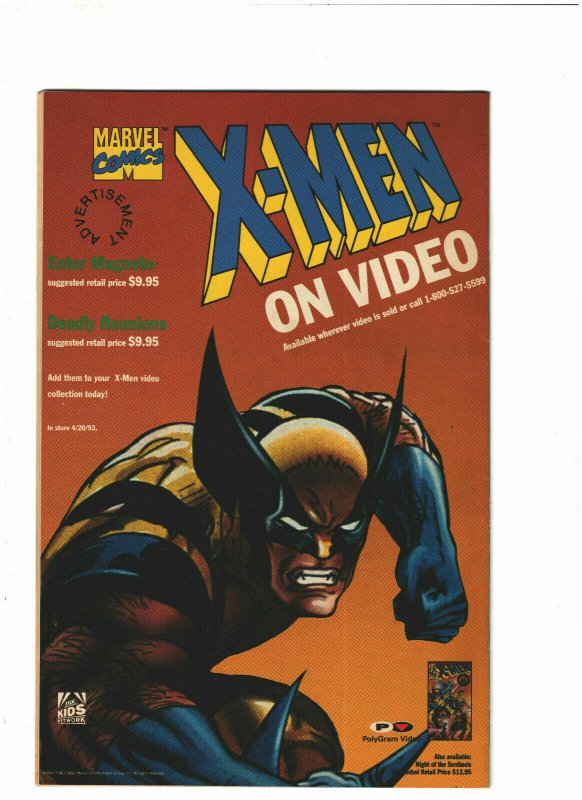 Uncanny X-Men #299 VF 8.0 Marvel Comics 1993 vs. Gamesmaster