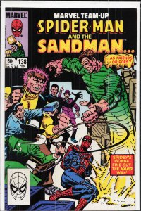 Marvel Team-Up #138 (1984) Sandman