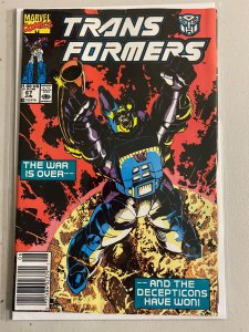 Transformers #67 newsstand 8.0 (1990)