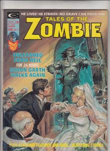 Tales of the Zombie Magazine #9 (Jan-75) VF/NM High-Grade 