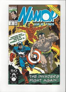 Namor The Sub-Mariner #12 The Invaders John Byrne Story and Art NM