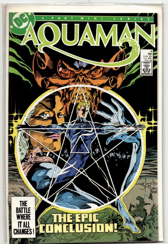 Aquaman #4 (1986) Aquaman