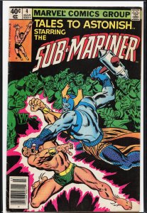 Tales to Astonish #4 (1980) Namor the Sub-Mariner