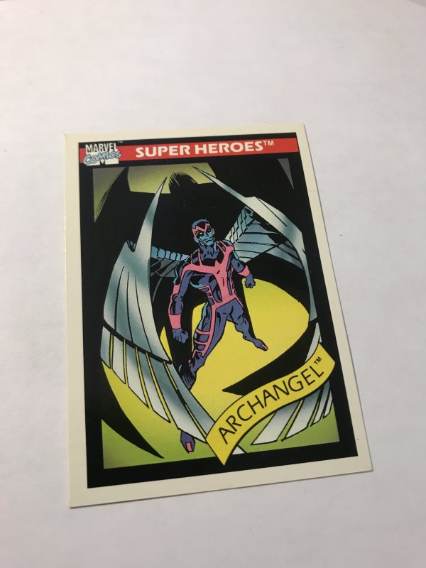 ARCHANGEL #21 card : 1990 Marvel Universe Series 1, NM/M, X-Men, Angel