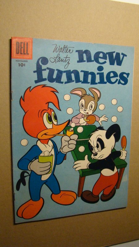 NEW FUNNIES 237 *NICE COPY* WOODY WOODPECKER DELL COMICS 1956 WALTER LANTZ