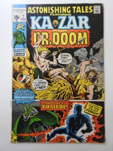 Astonishing Tales #7 (1971) Great Dr. Doom/ Black Panther Story!! Solid VG!!