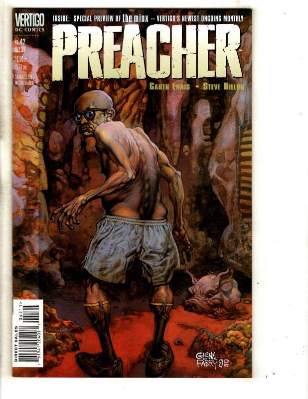 Lot Of 5 Preacher DC Vertigo Comic Books # 40 41 42 43 44 Dillon Ennis AMC CR16