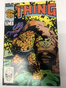 The Thing (1983) # 4 (VF/NM) Canadian Price Variant • CPV • John Byrne • Marvel