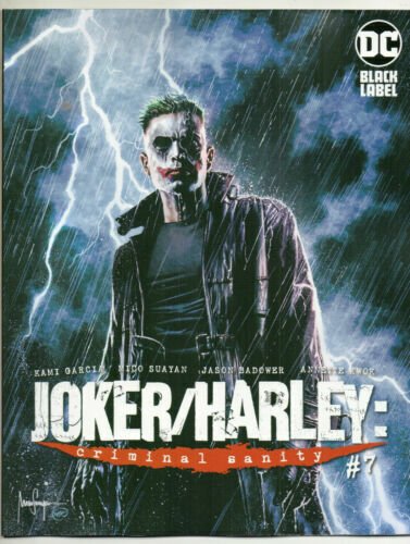 Joker Harley Criminal Sanity # 7 of 9 Variant Cover NM DC