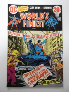 World's Finest Comics #218 (1973) VG Cond 2 centerfold wraps detached to...