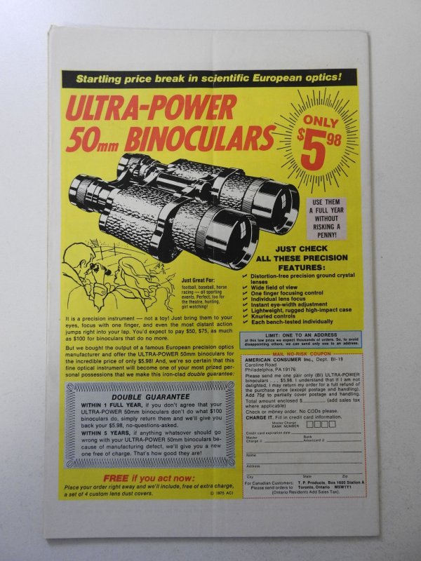 Fantastic Four #163 (1975) VG Condition moisture stain