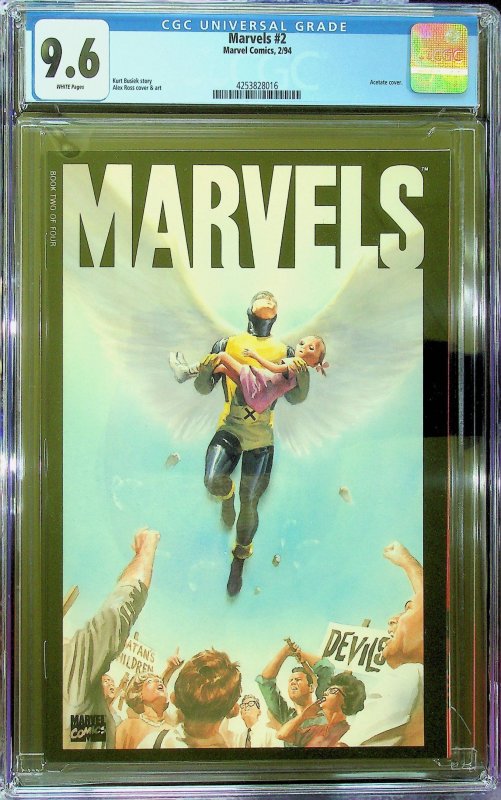 Marvels #2 (1994) - CGC 9.6 - Cert#4253828016