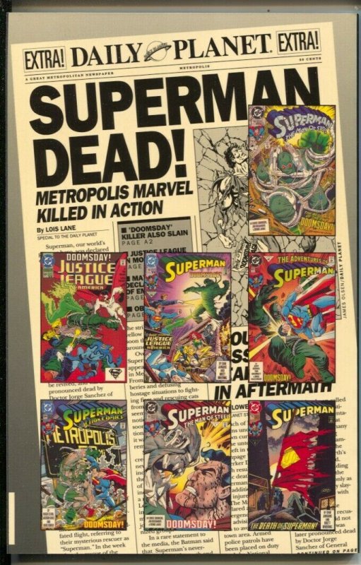 Death Of Superman 1993-DC-compiled stories from Superman-Action-Justice Leagu...