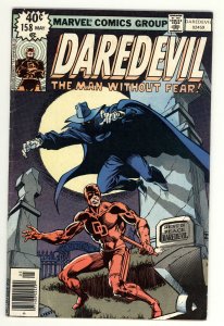Daredevil #158 (1979) 1st Frank Miller issue!