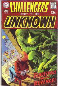 Challengers of the Unknown #66 (Mar-69) VF- High-Grade Challengers of the Unk...