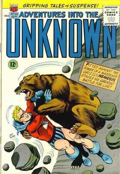 Adventures into the Unknown (1948 series) #159, Fine- (Stock photo)