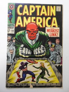 Captain America #103 (1968) VG Condition