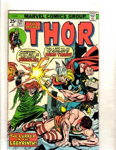 Lot Of 5 Mighty Thor Marvel Comic Books # 235 236 237 238 239 Odin Loki Sif FM1