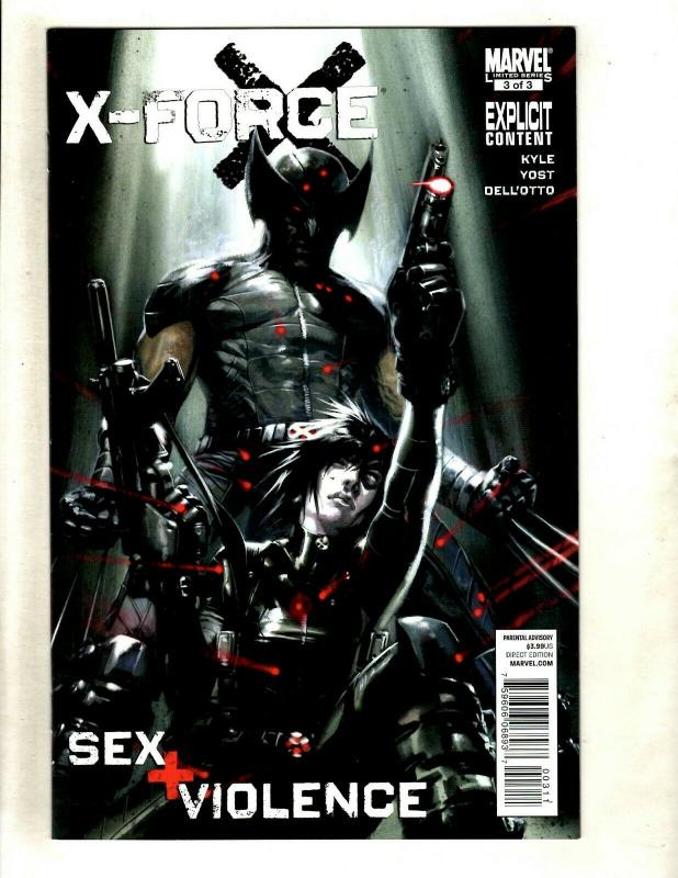 10 Comics X-Force # 1 2 3 4 5 6 11 + 3 (of 3) Avengers # 1 X-Men # 535 RP1