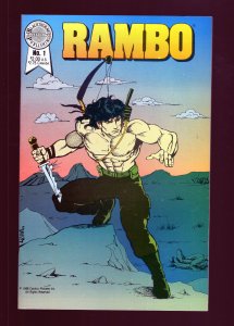 Ramabo #1 - Aaron Loresti Art. Lorenzo Cover Art. Hard to Find. (7.0/7.5) 1988