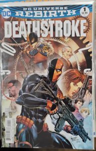 DEATHSTROKE #1  2016 DCuniverse rebirth  carlo pagulayan